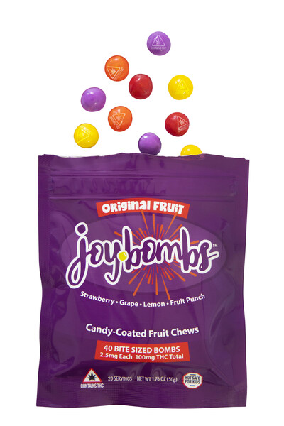 Root & Bloom and Joyibles Bring Joy Bombs Candy-Coated Fruit Chews to Massachusetts