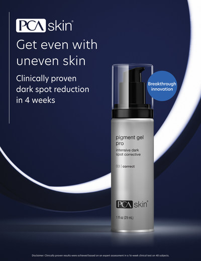 Get Even with Uneven Skin, PCA SKIN® Introduces New Pigment Gel® Pro