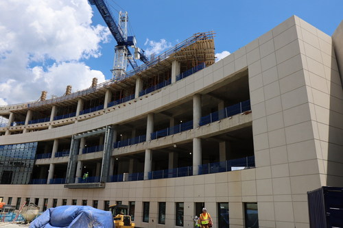 New Healthcare Building at Walter Reed National Military Medical Center Tops Out