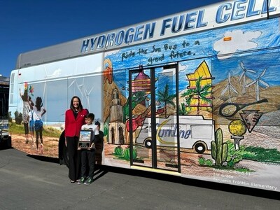 IEHP-sponsored art contest adds colorful display to Coachella Valley bus line