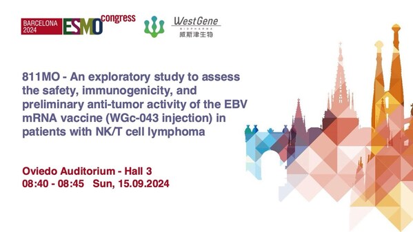 威斯津EB病毒阳性肿瘤mRNA疫苗入选ESMO口头报告