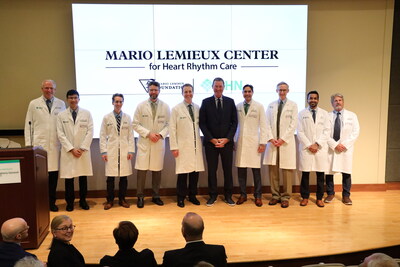 Mario Lemieux Foundation, Highmark Health Announce Major Gift to AHN Cardiovascular Institute, Establishing "The Mario Lemieux Center for Heart Rhythm Care"