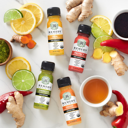 Remedy Organics Unveils Their New Immune Supporting Wellness Shots Just in Time for Cold and Flu Season