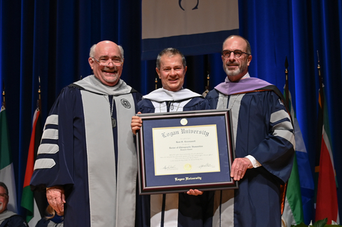 Foot Levelers CEO Kent S. Greenawalt Receives Honorary Degree and Delivers Commencement Address at Logan University 2023 Commencement Ceremony