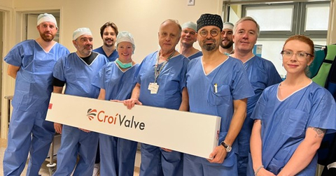 CroíValve Reports Successful First in Human Implants of its DUO Tricuspid Coaptation Valve System