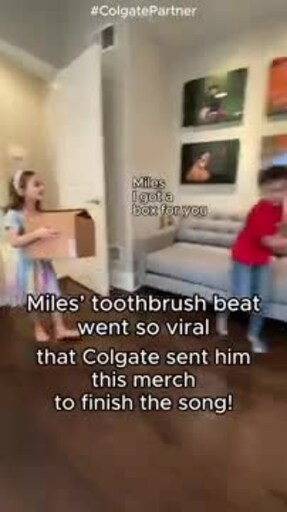 Colgate® Partners with Seven-Year-Old Musical Prodigy Miles the Music Kid to Create an Original Song to Elevate Your Brushing Routine